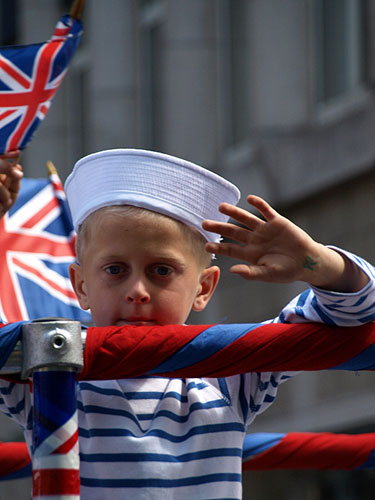 Staycation picture map : Manchester International Festival procession