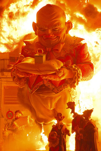 Earthbound: Fiery celebration, Valencia, Spain