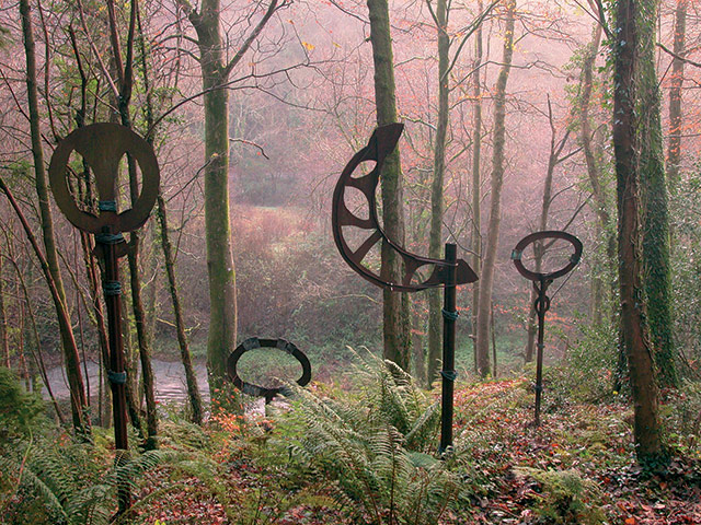 Sculpture Parks: Broomhill Art Hotel & Sculpture Garden, Devon