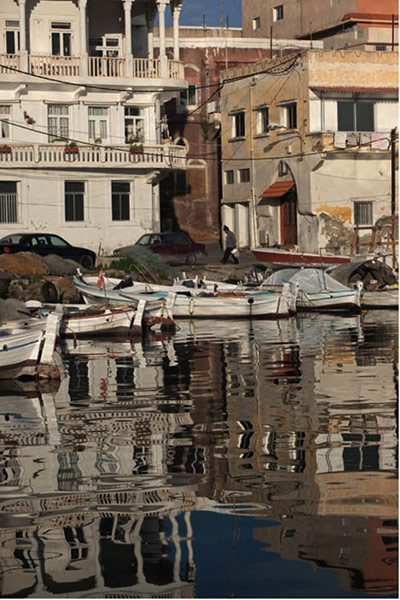 Lebenon: Tyre harbour, Lebanon