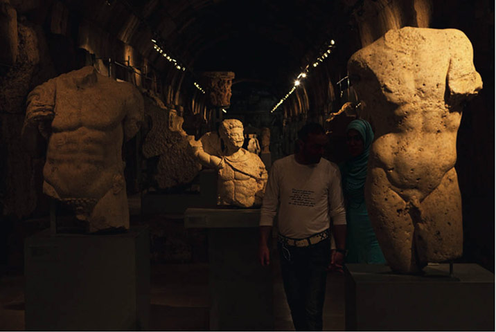 Lebenon: Museum at Baalbeck, Lebanon