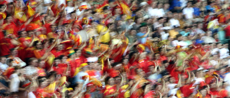 Been there comp Nov 2010: Crowds: Spanish football fans