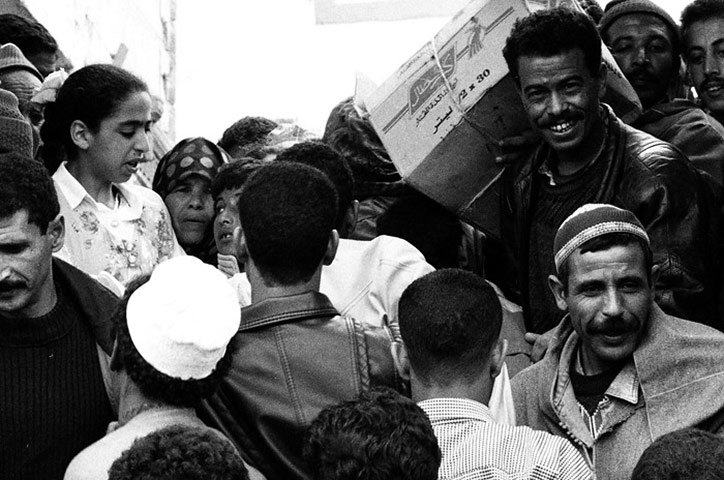 Been there comp Nov 2010: Crowds: rush hour, Essaouira, Morocco