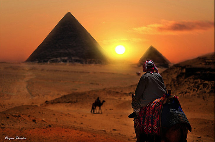 Been there Flickr Nov 10: Great pyramids of Giza, Egypt
