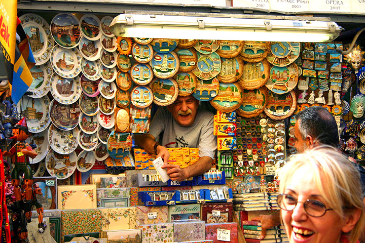 Been there comp Dec 2010: Stallholder, Florence, Italy