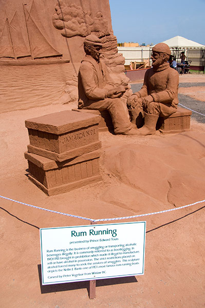 viewfinder: sand sculpture