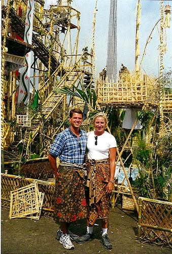 Charles Veley: Charles Veley in Bali, Indonesia