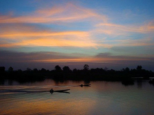 Been there comp March: Dusk in Laos