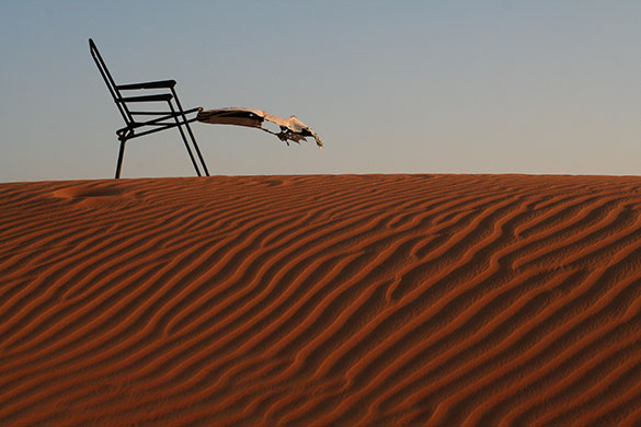 Been there comp March: Deck chair in Dubai