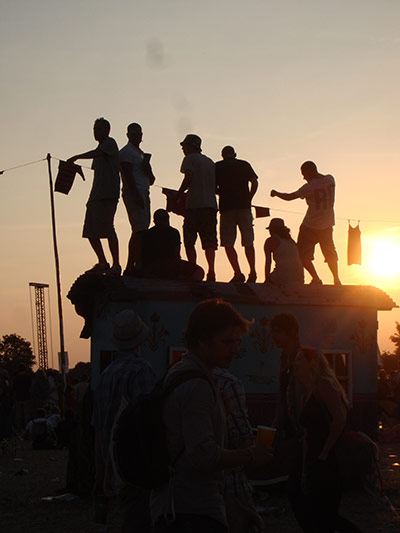 Been there July 2010: Dancing at Glastonbury