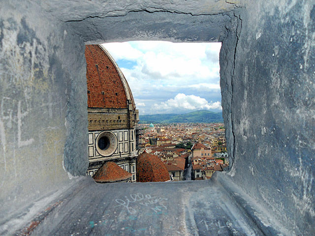 Been there July 2010: View near the Duomo in Florence