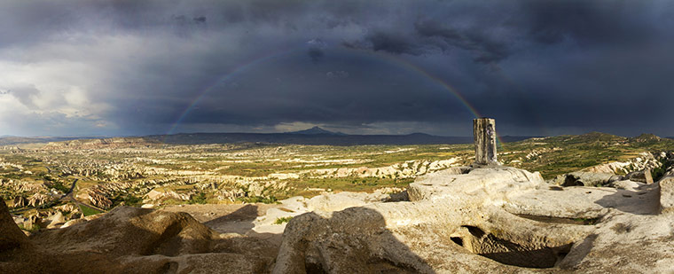 Been there July 2010: Cappadocia after a storm