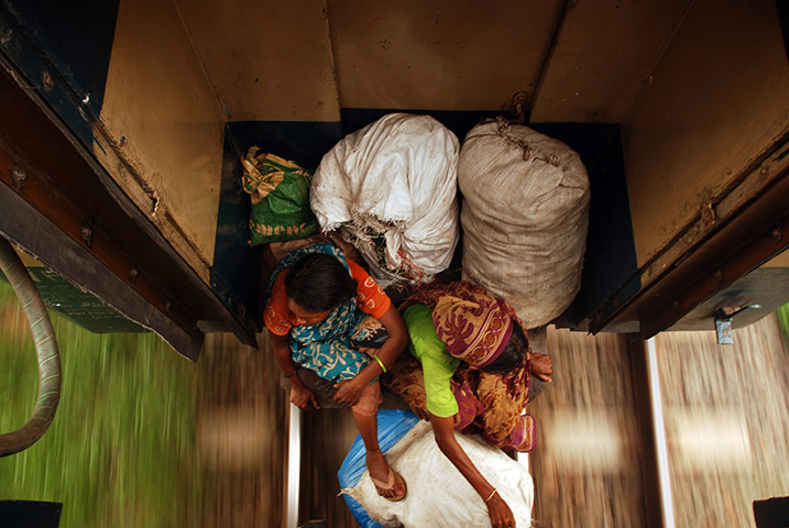 August Been there comp: Train riding Dhaka