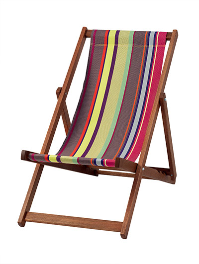 Beach kit: Aldeburgh deckchair