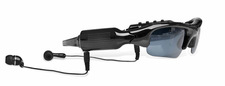 Beach kit: Video recording sunglasses