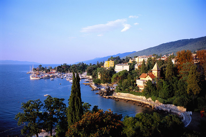 Motor bike road trip: Opatija Riviera in Croatia