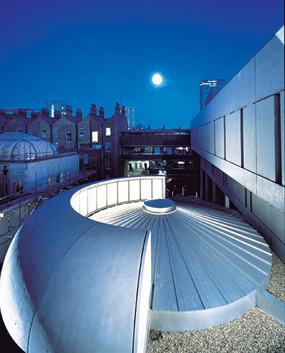 Open House London: Royal College of Physicians dome at night