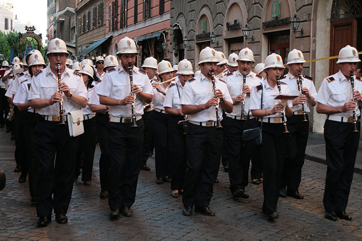 Rome Photoblog: Festa Noantri Band