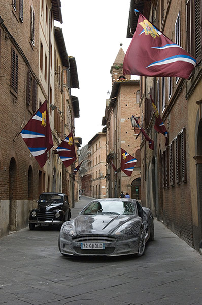 Bond countries: Quantum of Solace James Bond scene in Siena, Italy