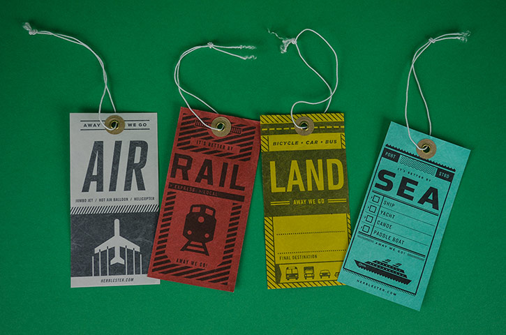 Gift guide: Herb Lester luggage tags