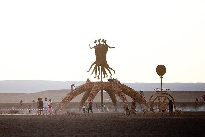 Afrikaburn festival: Afrikaburn festival, Tankwa, South Africa 