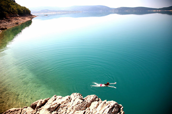 Wild Swimming France: Wild swimming, France