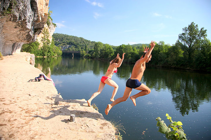 Wild Swimming France: Wild swimming, France