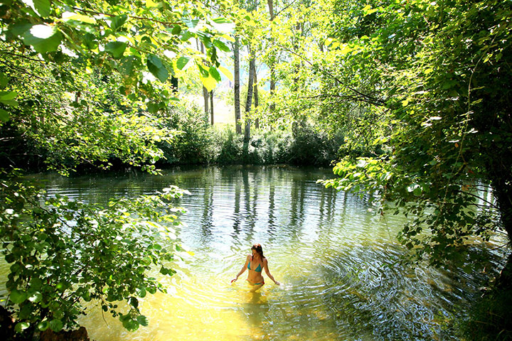 Wild Swimming France: Wild swimming, France