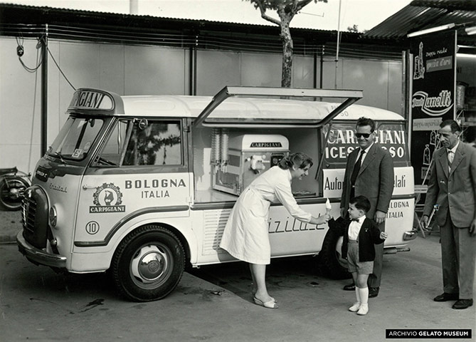 Gelato Museum Italy: Gelato Museum Italy archive photo