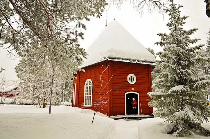 Sami Lapland:  Jokkmokk’s old church