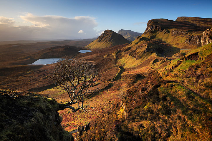 Skye maps: Quirang, Isle of Skye, Scotland