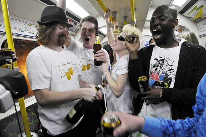 Tube through the decades: Last day of drinking on London Underground 