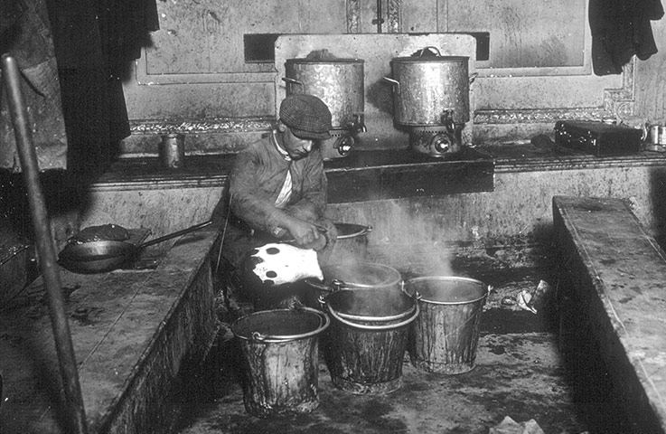 Tube through the decades: London Underground workers' canteen, circa 1935