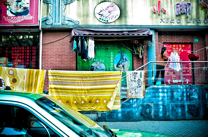 Shanghai megacity: Graffiti Shanghai