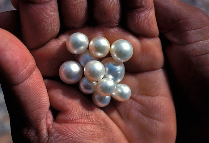 viewfinder: pearls