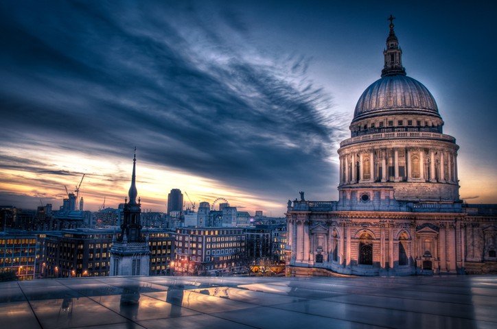 Buildings gallery: View of St Paul's Cathedral