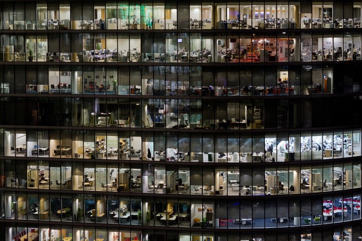 Buildings gallery: Office building on the southbank, London