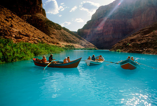 Grand Canyon dories, Colarado, US