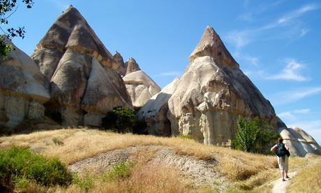 Walking in Cappadocia