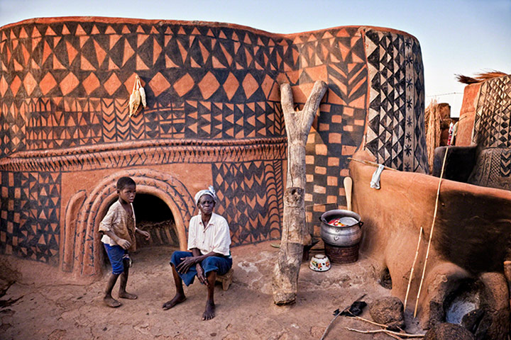 Travel Photo of Year: Painted village, Burkina Faso