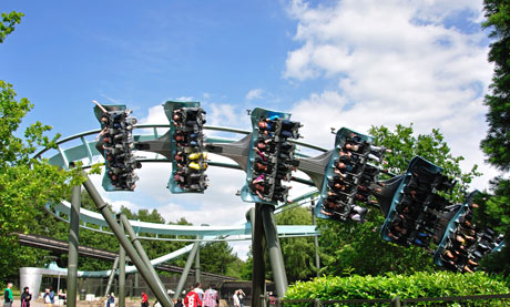 The Air rollercoaster at Alton Towers