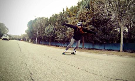 Longboarding in Spain 