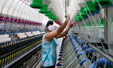 Textile factory in China