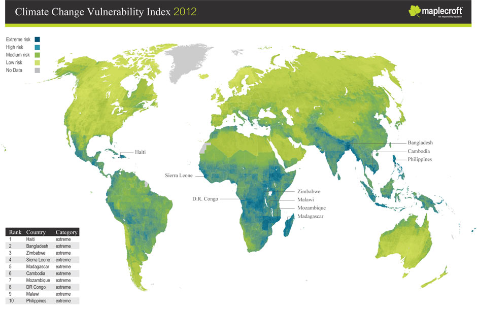 Map Shows Stark Divide Between Who Caused Climate Change And Whos