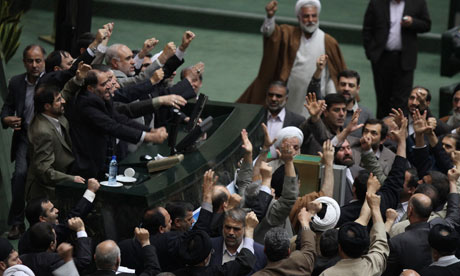 Members of the Iranian parliament call for the execution of opposition leaders